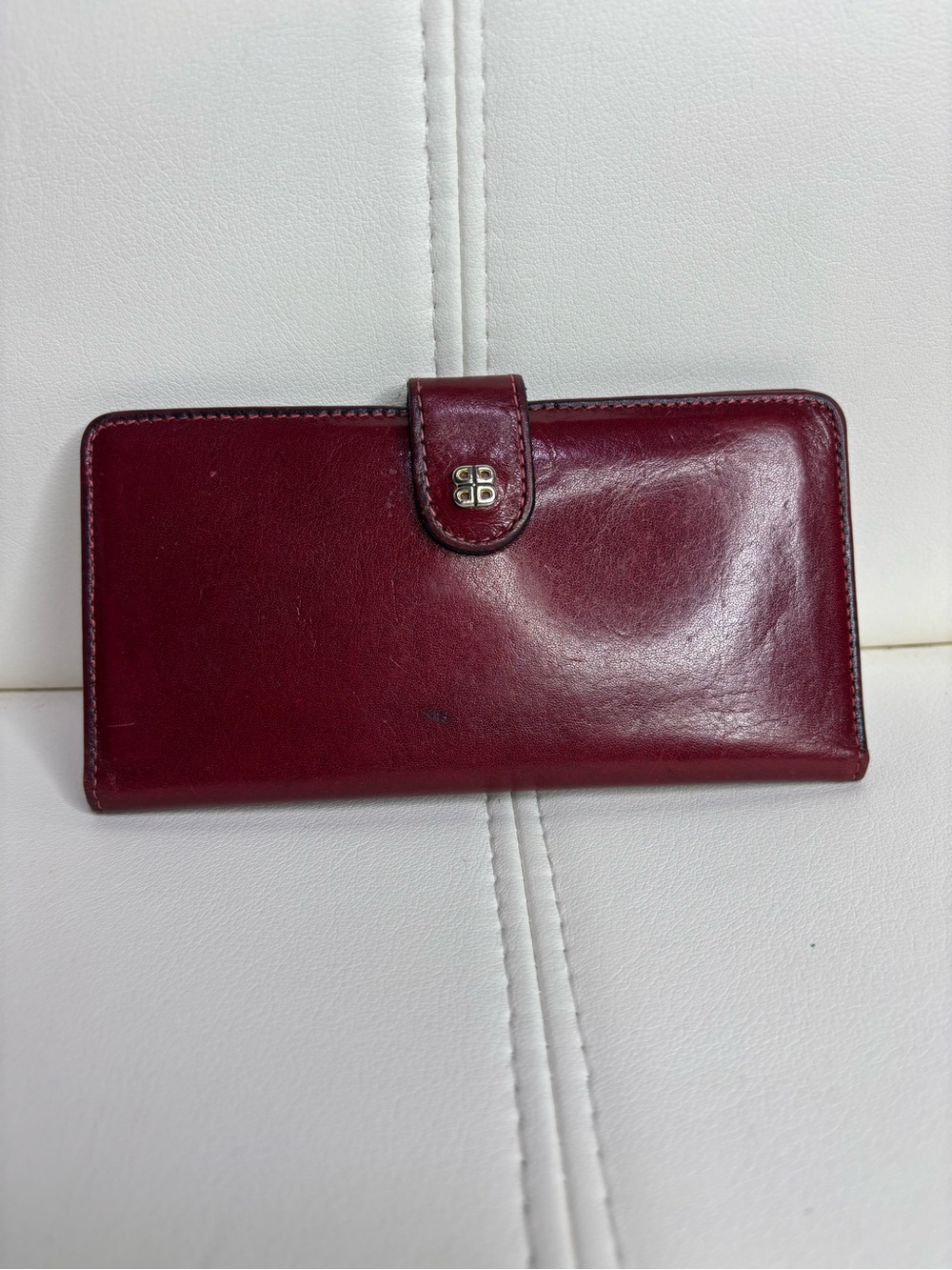 Vintage Bosca Women's Checkbook Wallet / Clutch Organizer